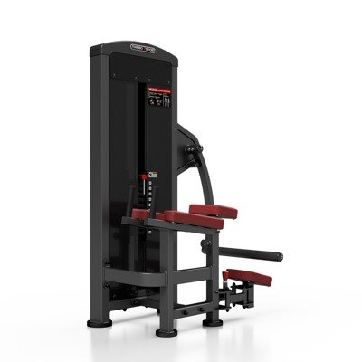 2-in-1 leg extension - leg curl MP-U216 - Marbo Sport anthracite \ maroon, Strength equipment \ Multifunction machines \ Machines with stack Black  Week 2023 Cyber Week 2023 Benches and stacking machines