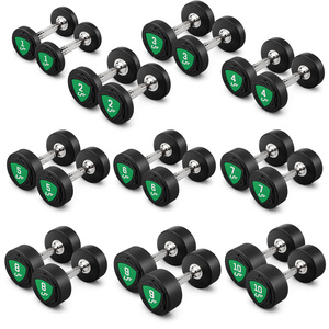 Set of polyurethane dumbbells 1-10kg (increments of 1 kg) 110 kg – UpForm