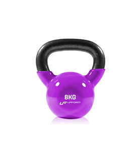 Kettlebell 8kg vinyl dumbbell - UpForm