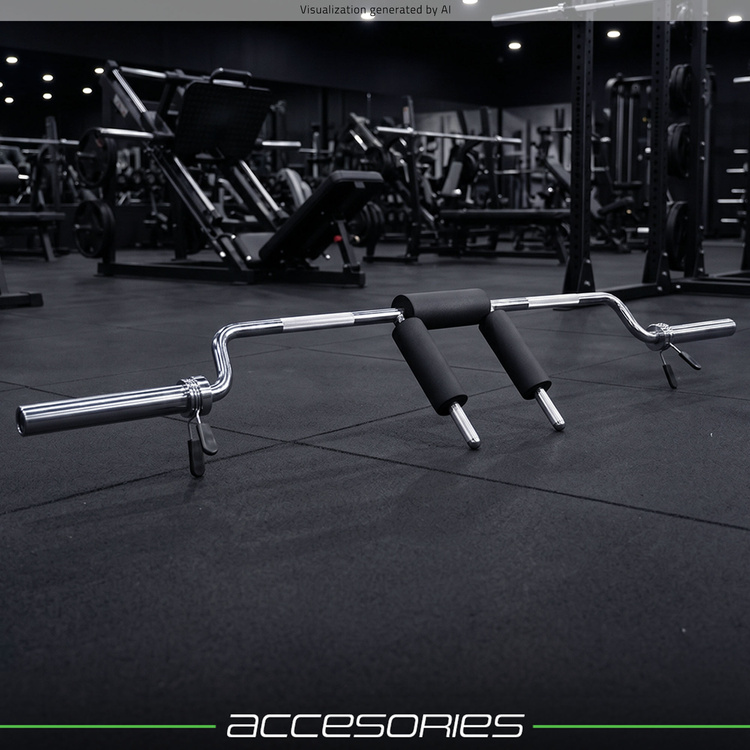 Olympic curl bar for squats - UpForm
