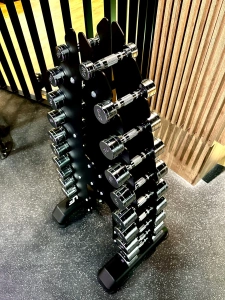 Chrome-plated dumbbell rack UR-S005 - UpForm