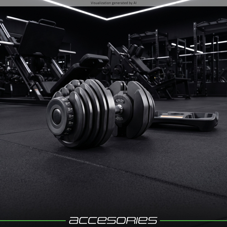 Adjustable dumbbell 2.5 - 24 kg - UpForm