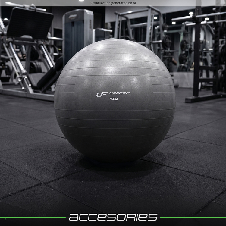 75 cm graphite gym ball UpForm