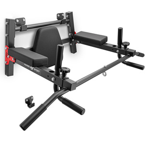 Mulitifunctional wall-mounted dip station with pull-up bar (2in1) MH-U205 – Marbo Sport