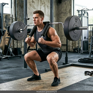 Olympic curl bar for squats - UpForm