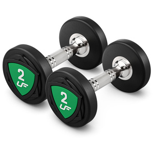 Set of polyurethane dumbbells 1-10kg (increments of 1 kg) 110 kg – UpForm