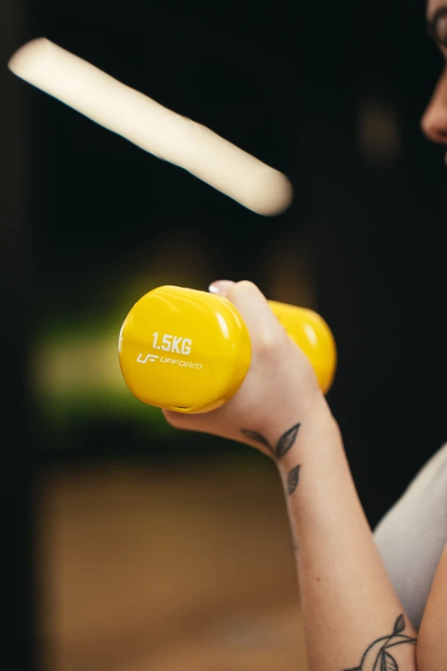Vinyl dumbbell 1,5 kg - UpForm