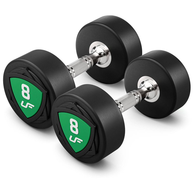 Set of polyurethane dumbbells 1-10kg (increments of 1 kg) 110 kg – UpForm