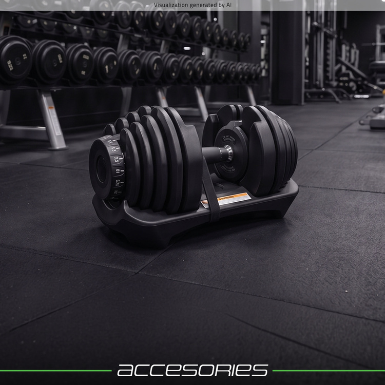 Adjustable dumbbell 2.5 - 24 kg - UpForm